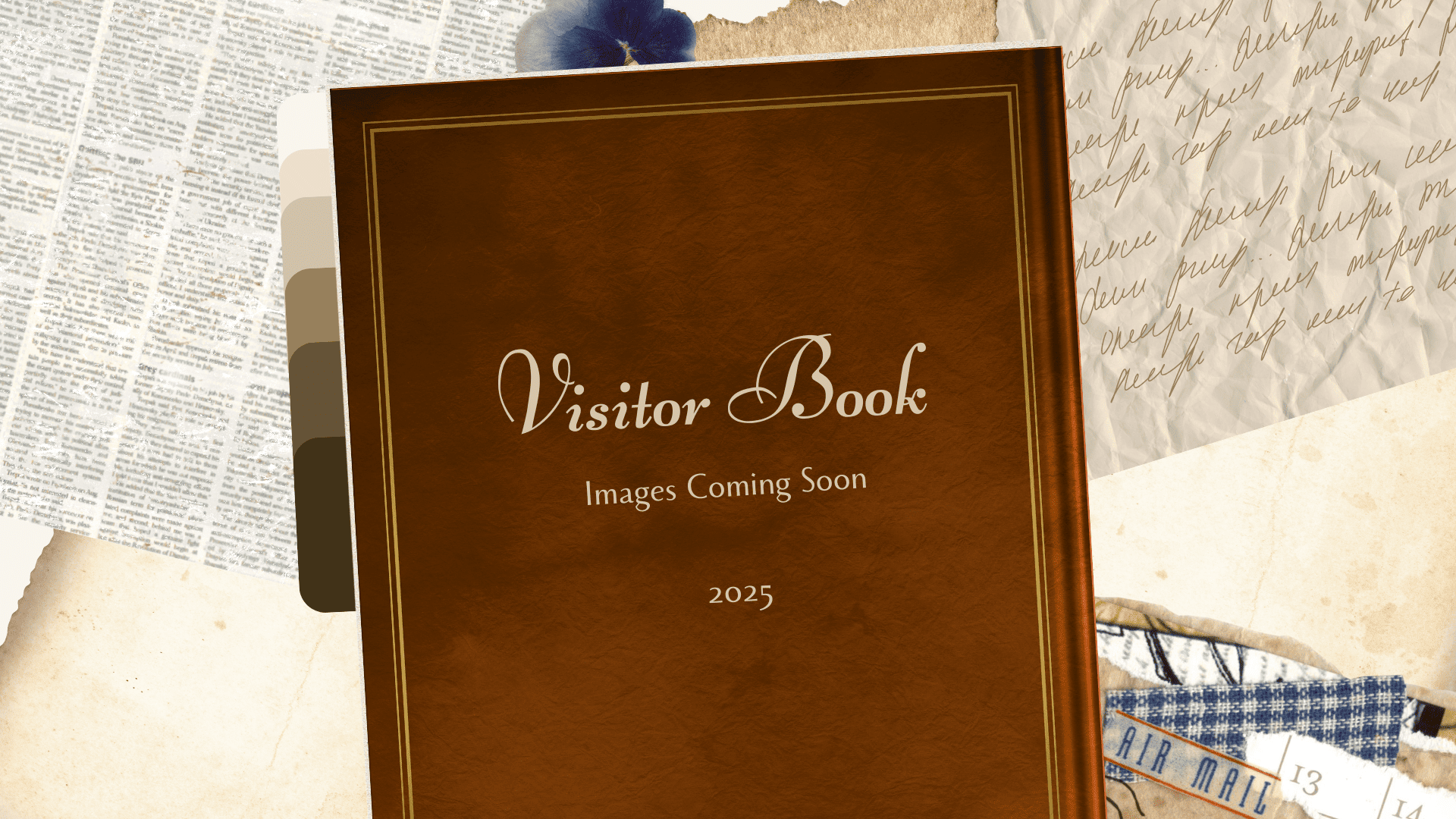 Visitor book spread 2